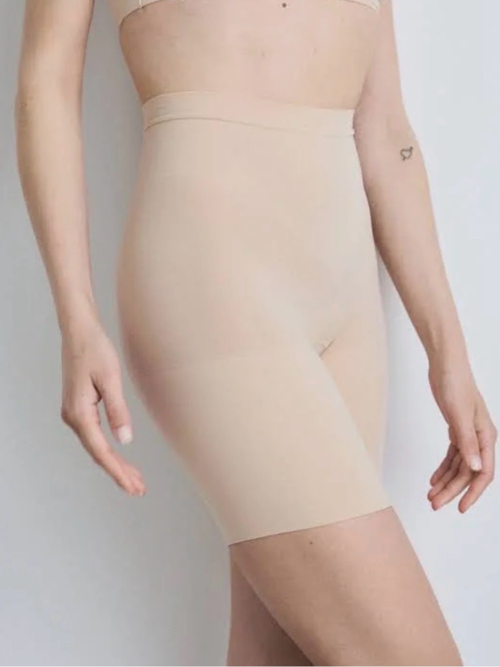 Spanx Power Series High-Waisted Mid-Thigh Short